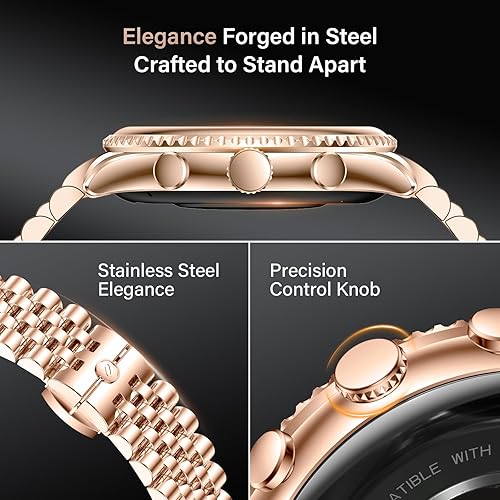 Miniatura 2 de Reloj inteligente de lujo de alta gama para hombres, esfera giratoria (bisel de corte de hacha), pantalla AMOLED de 1.32 pulgadas, frecuencia