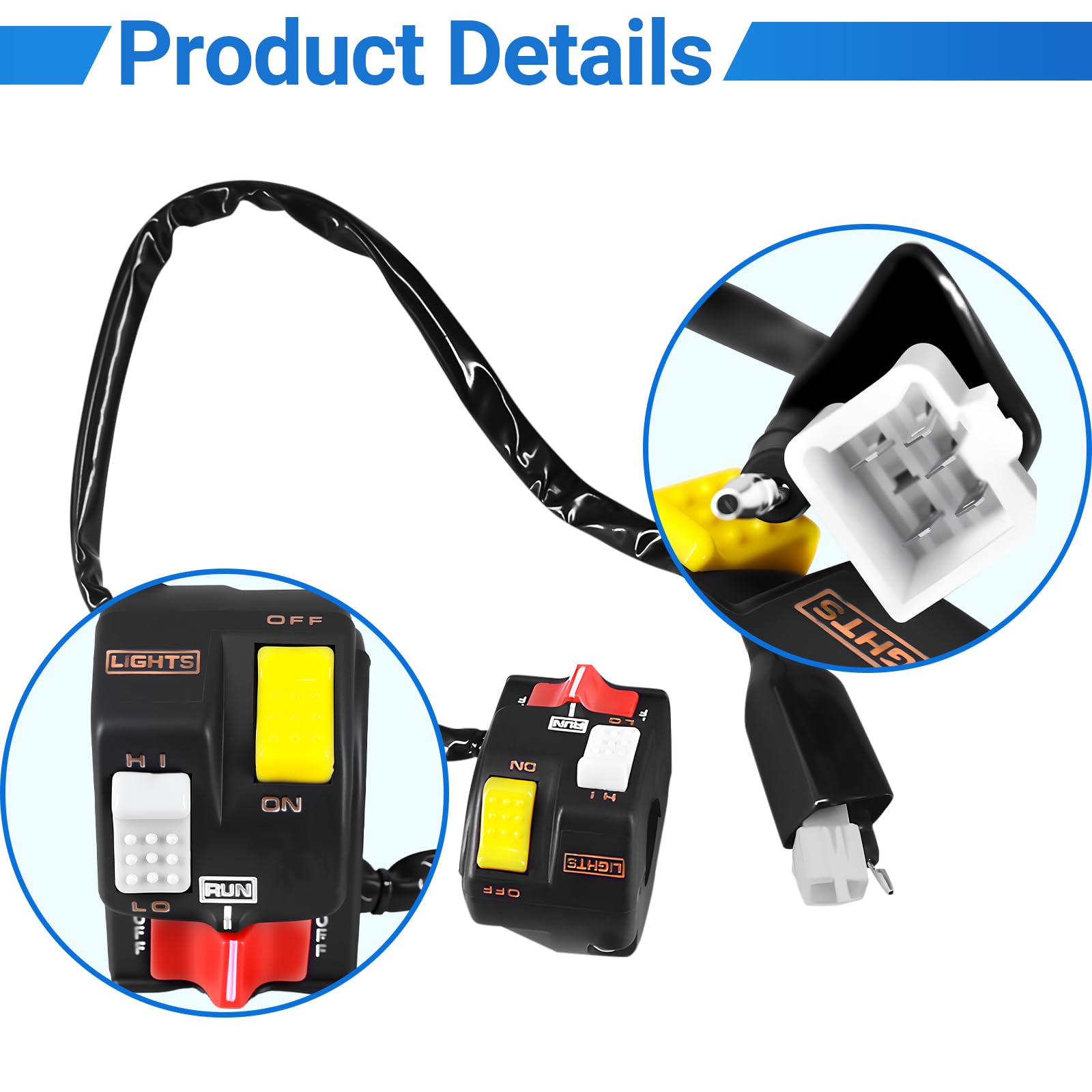 Amazon.com: L/H Switch Fits for Honda ATC200X ATC 200X Light/Kill