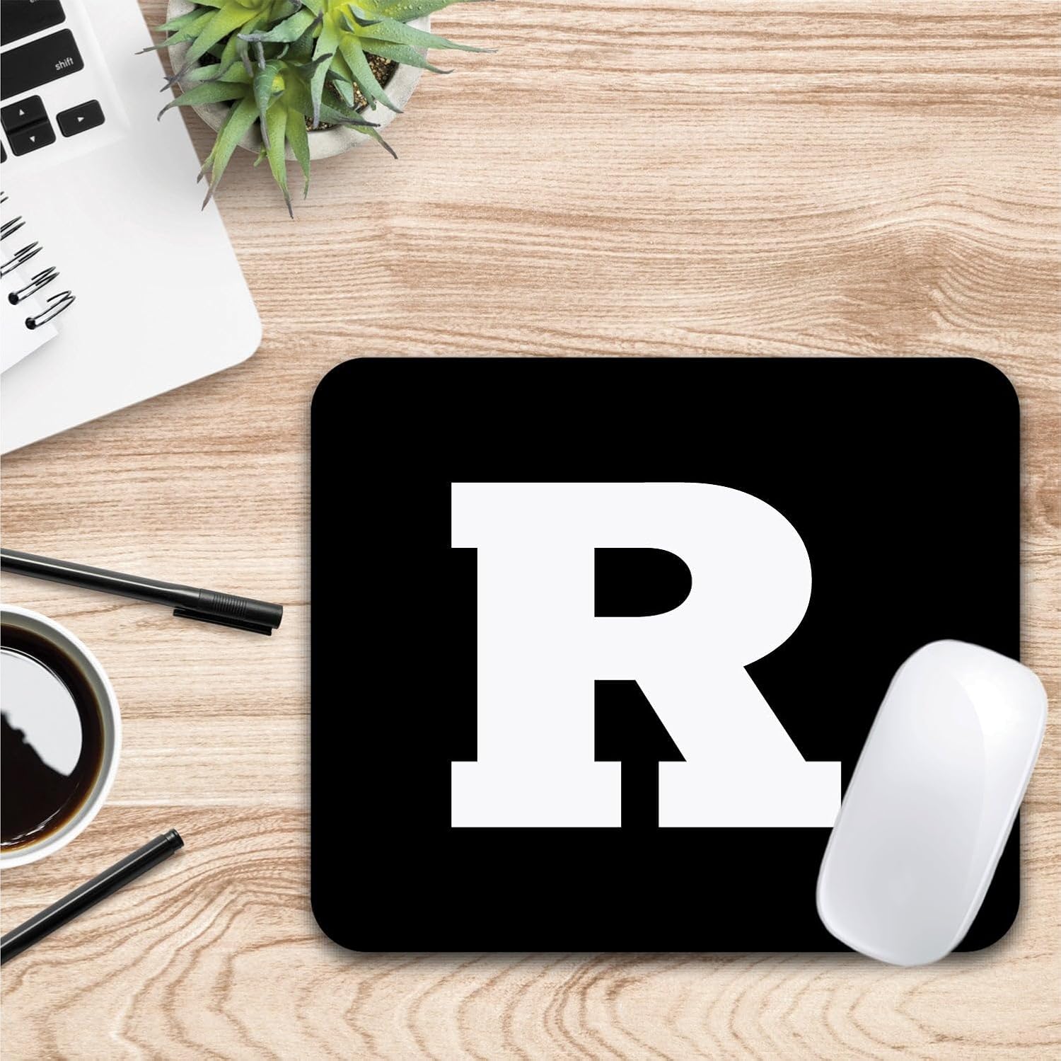 Mouse Pad, Fabric, Rutgers University Standard/Classic Black 2 - Image 6