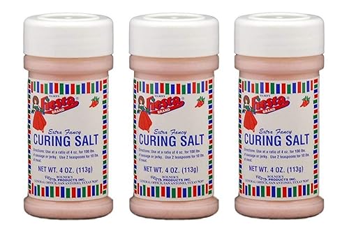 Bolner's Fiesta Recipiente de sal curada rosa de 4 onzas (paquete de 3)