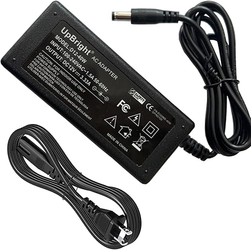 Miniatura 2 de UpBright Adaptador CA/CC de 12V 3A compatible con Donner DEP-20 DEP-20S DEP-10 DEP-45 DEP-80 Piano digital para principiantes de 88 teclas de tamaño