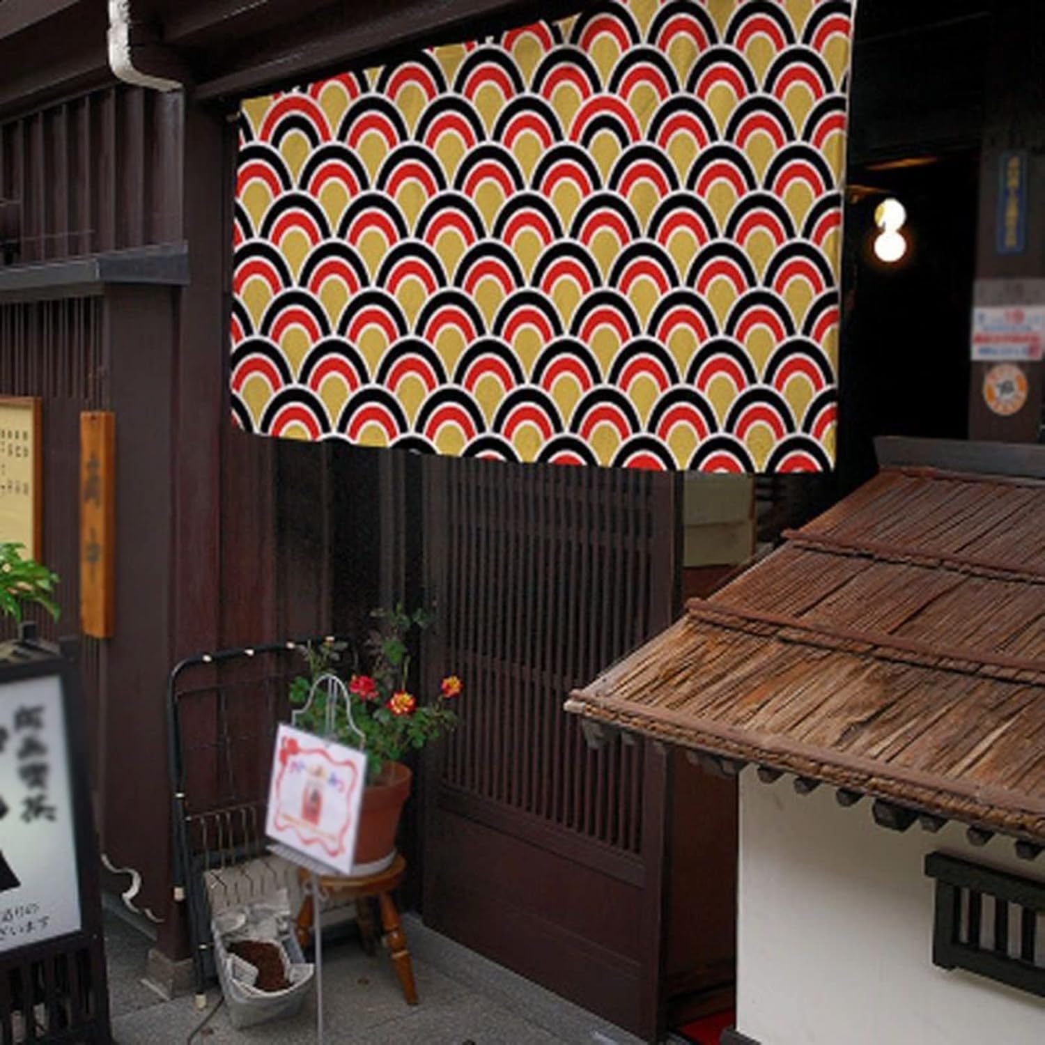 Konsilsa Japanese Noren Curtain,Sushi Japanese Restaurant Sign Door Decor Doorway Curtain Tapestry for Restaurant Sushi Home Decor (Color : C, Size : 120x50cm(47x20inch))