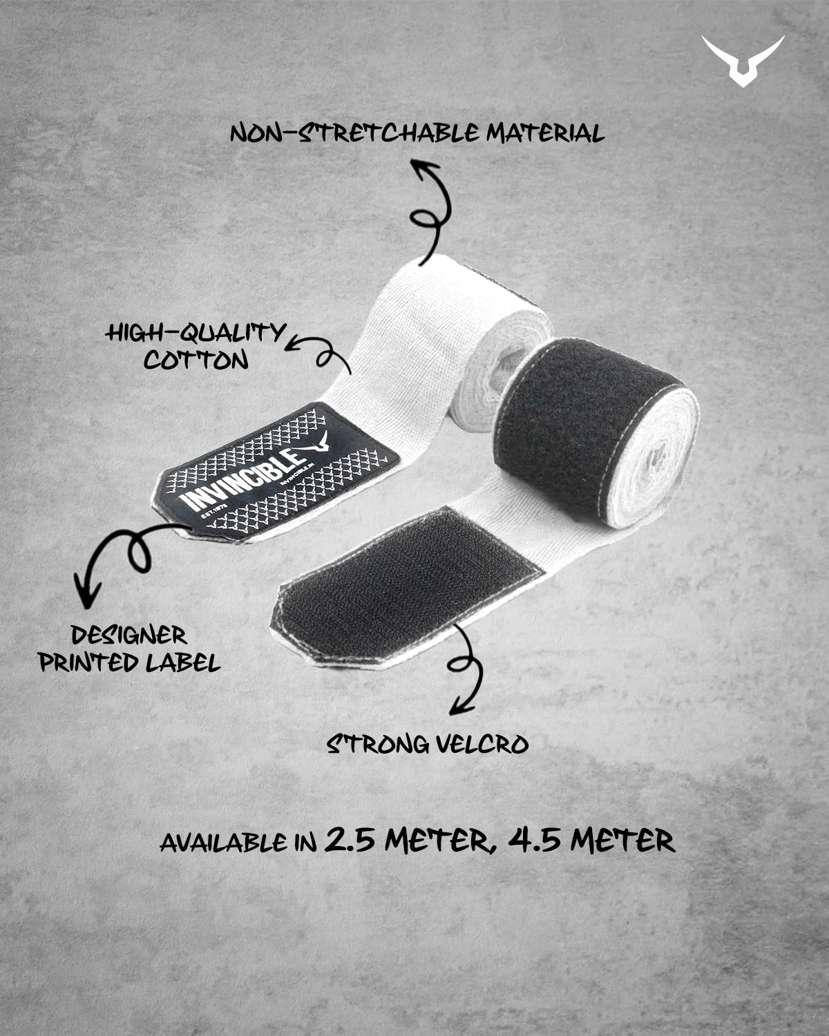 Invincible Classic Cotton Hand Wrap