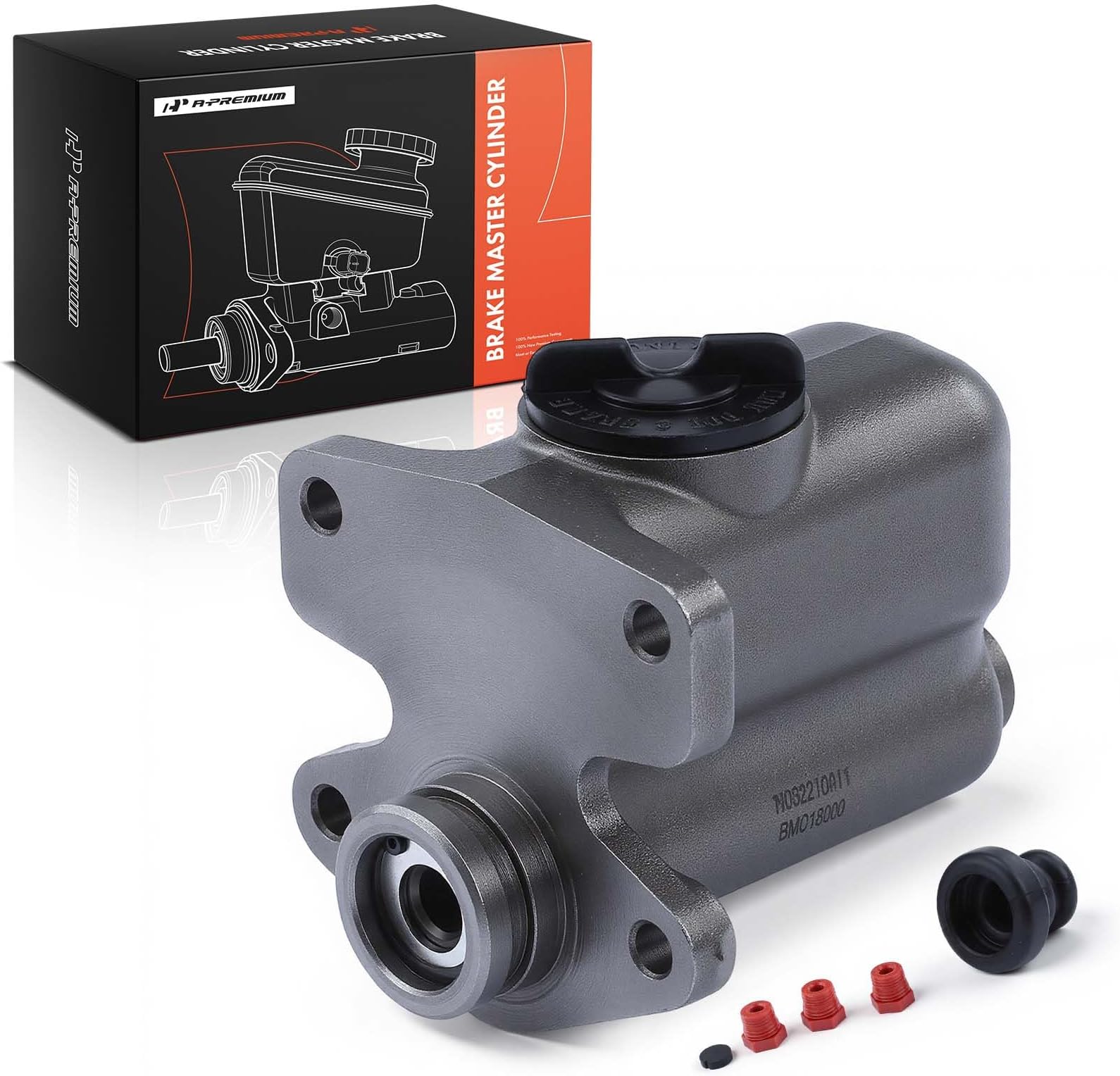 A-Premium Brake Master Cylinder with Reservoir | Compatible with AMC, Checker, Edsel, Ford, Mercury & Nash - Victoria, Club,Taunus, Custom, Mercury, Voyager, F1/2/3/4, A6/7/8