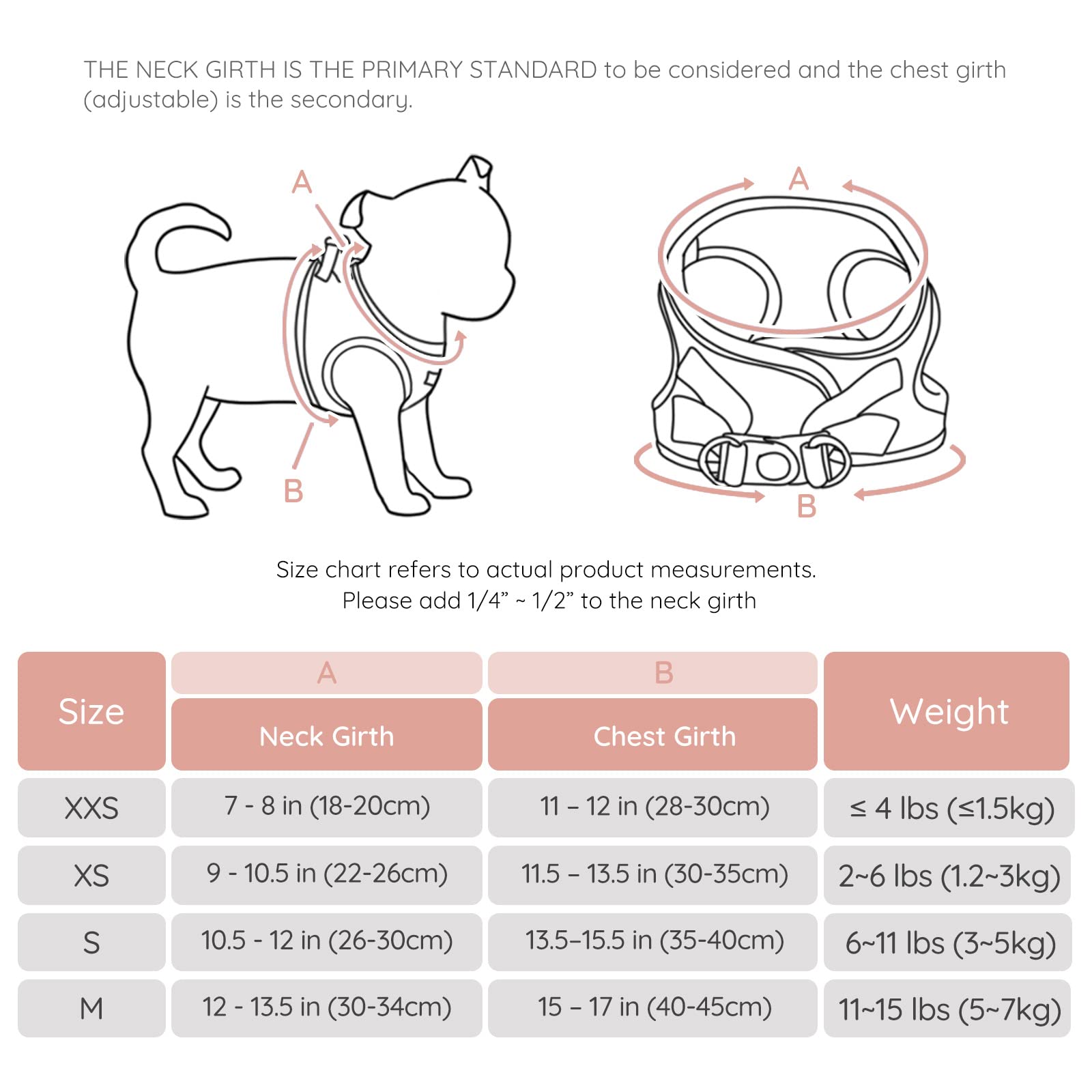 BELLA & PAL Dog Harness and Leash Set, Step-in Puppy Harness, Breathable Air Mesh with Reflective Strips - Image 2