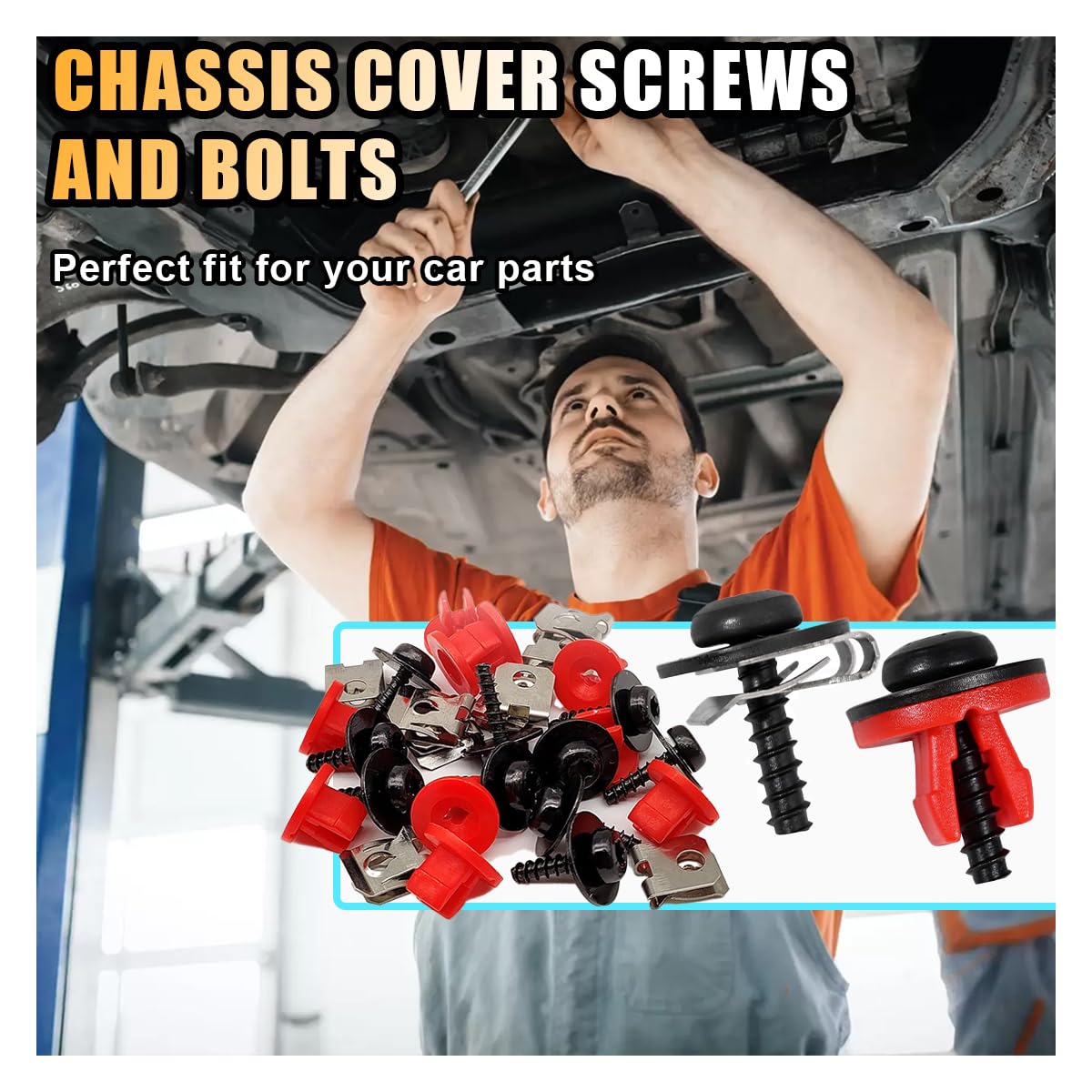 30pcs Engine Splash Shield Screw Kit T30 Splash Shield Guard - View #2