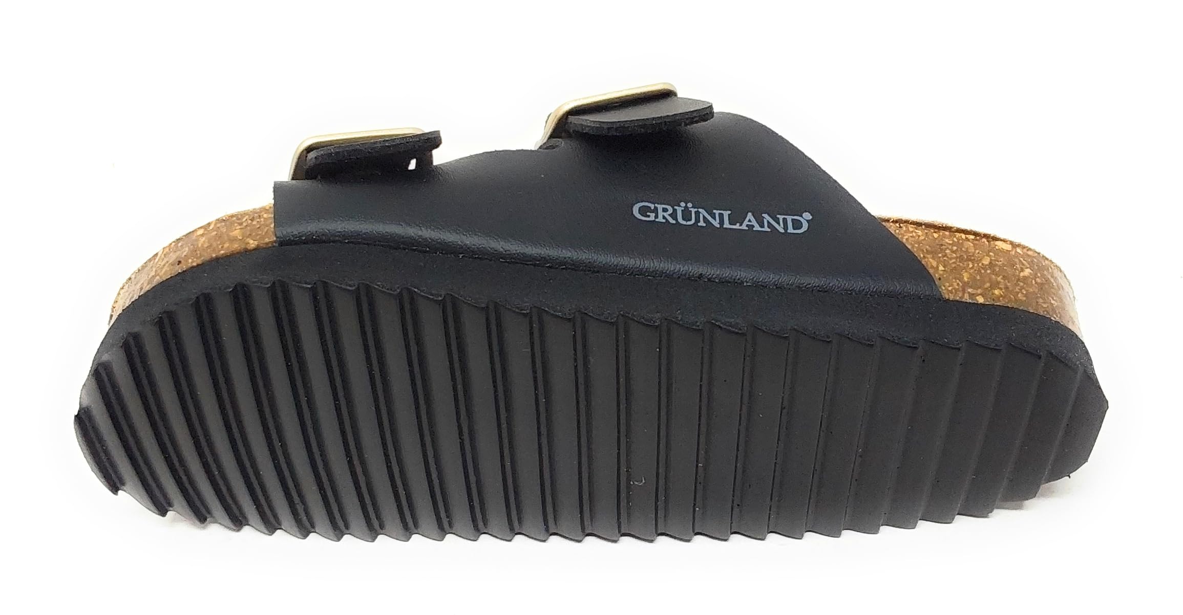 Grunland Ciabatta doppia fibbia in materiale riciclato | LULA CB0840