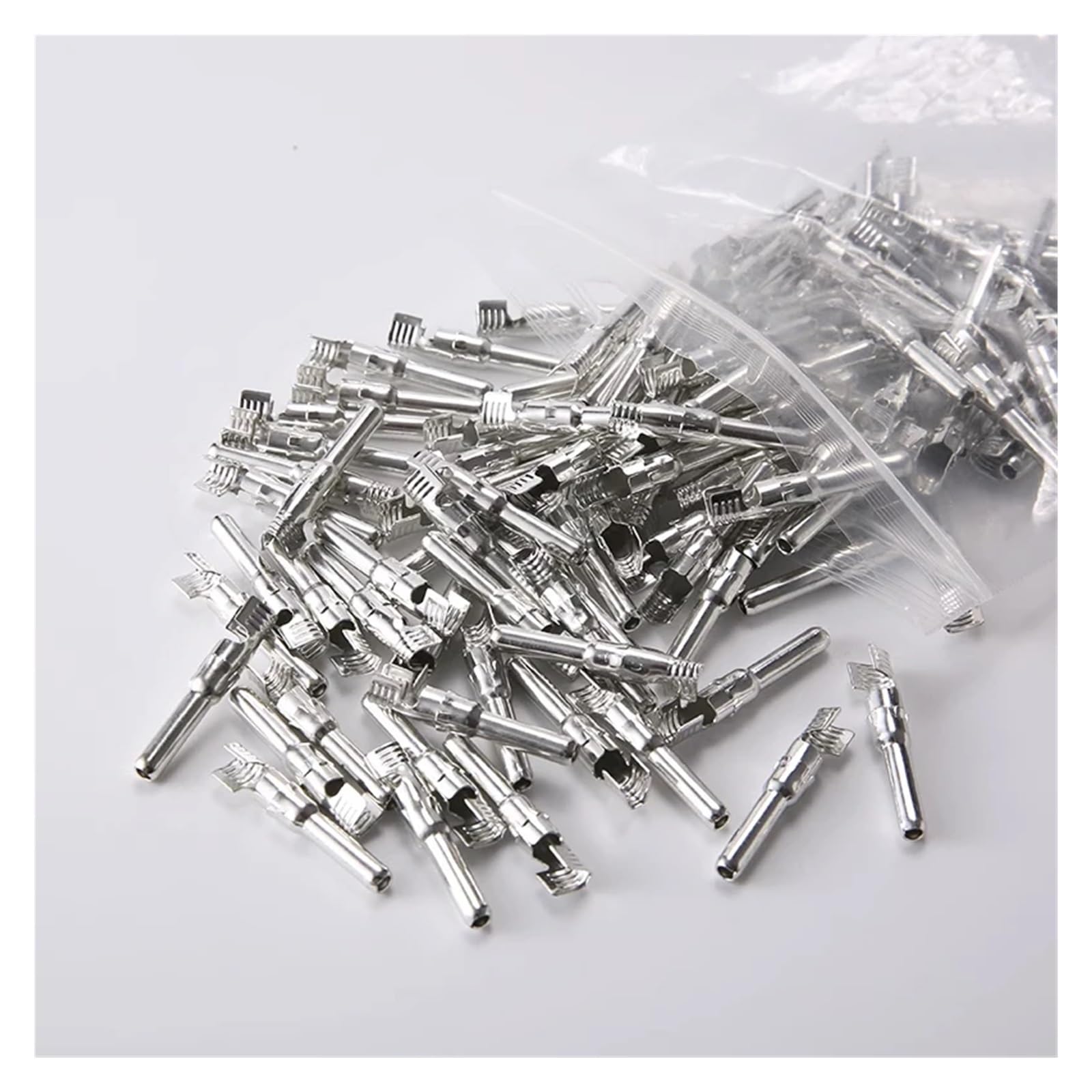 Photovoltaik-Stecker, männlich und weiblich, Innenkern, Solarpanel-Draht, Stecker, Pin-Zubehör, positiv und negativ, offenes Ende(50 SETS)