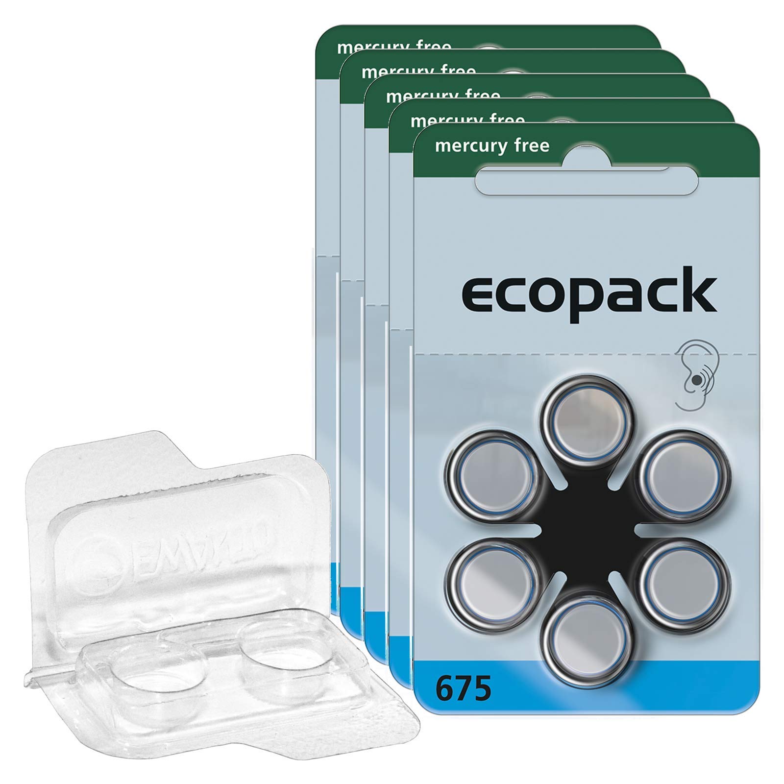 30 Batterie DURACELL 675 PR44 Activair Protesi Pile X Apparecchi J 463356 - Foto 13