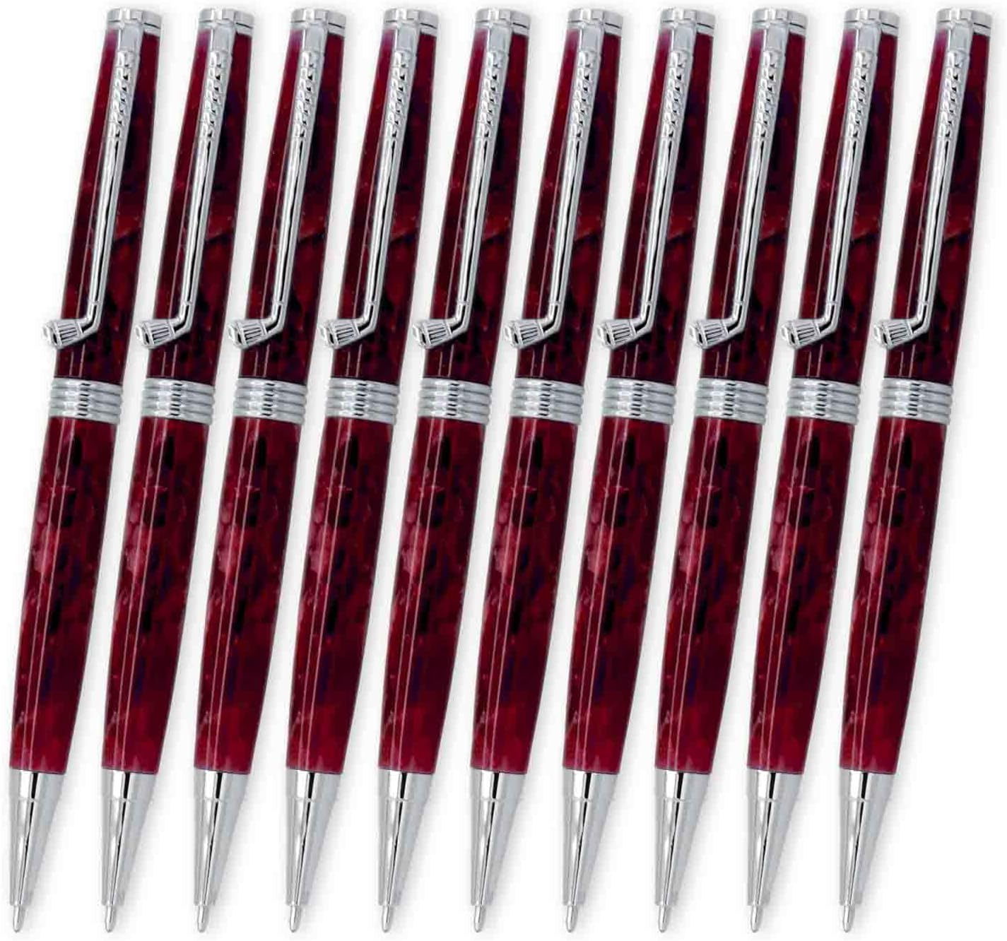Legacy Woodturning, Golf Club Pen Kit, Chrome Finish, 10 Pack
