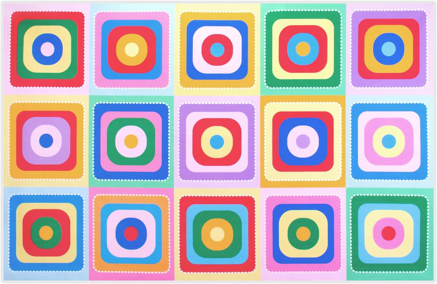 Classroom Rug 7.6x12 Ft Large Rug for Classroom Elementary, Seating Décor Play Carpet for Playing and Learning, Fit for Various Classroom Theme