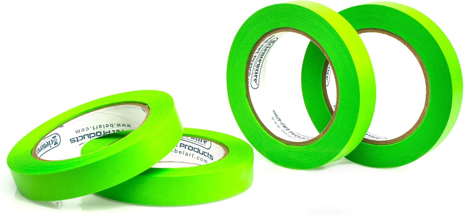 WriteOn Label Tape, Green, 3/4 Inch Roll Industrial