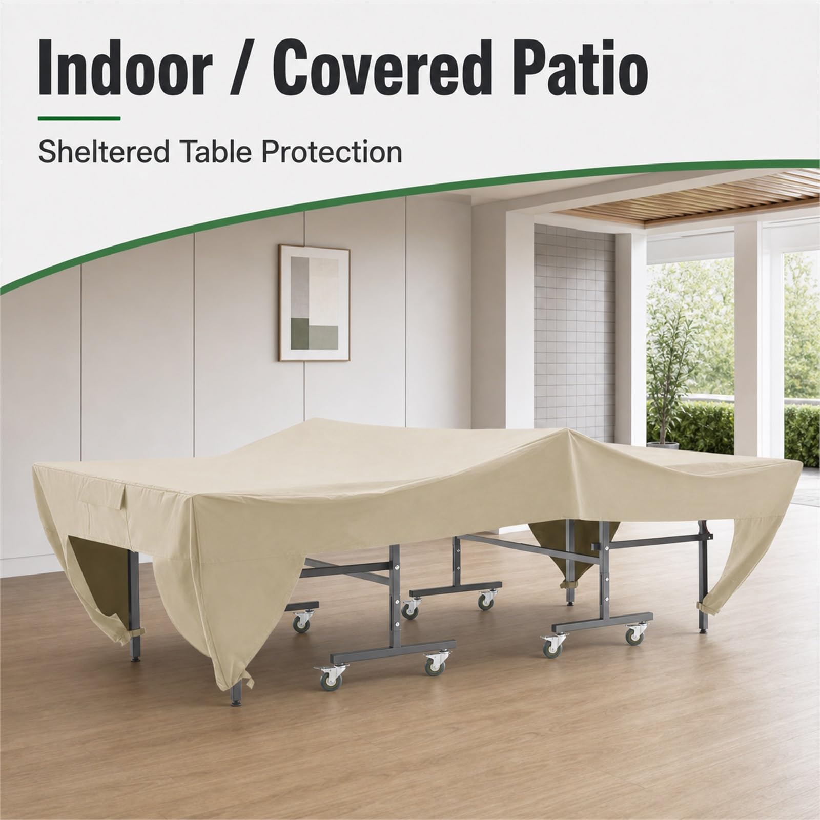 Copertura per Tavolo da Ping Pong,Copertura Protettiva Tavolo Ping Pong,Copertura Tavolo Ping Pong Anti UV,Copertura Tavolo Ping Pong Impermeabile,per Tavoli Piatti,Esterno E Interno