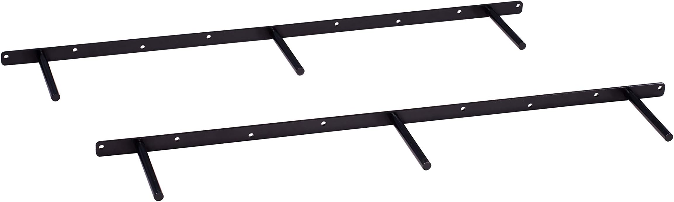 DAKODA LOVE 32" Floating Shelf Brackets (Set of 2), for 34" to 46" Shelves, Made in USA, Uni-Bracket Blind Shelf Supports (32.625" Long)