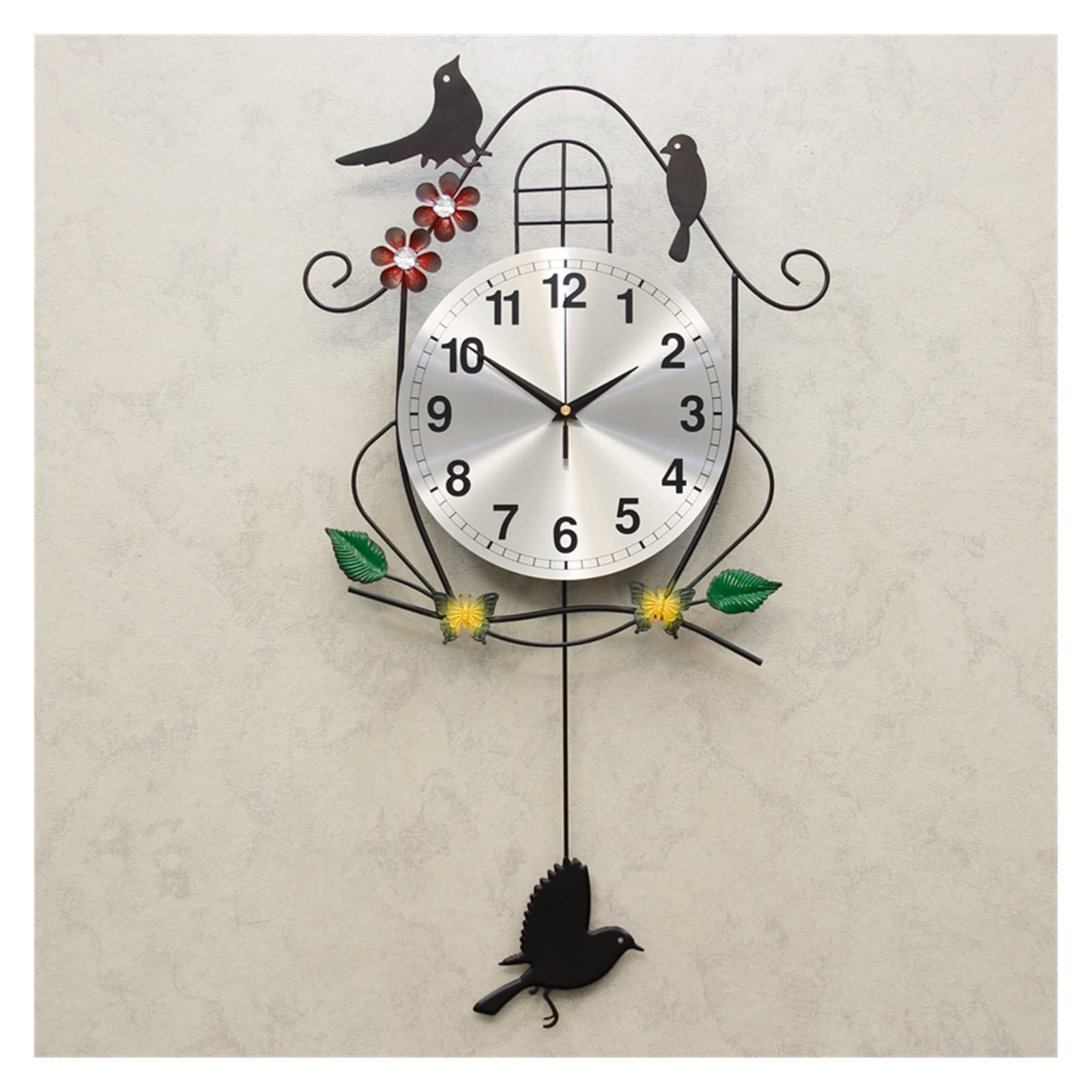 Horloge murale design oiseau : le cadeau déco idéal pour une crémaillère