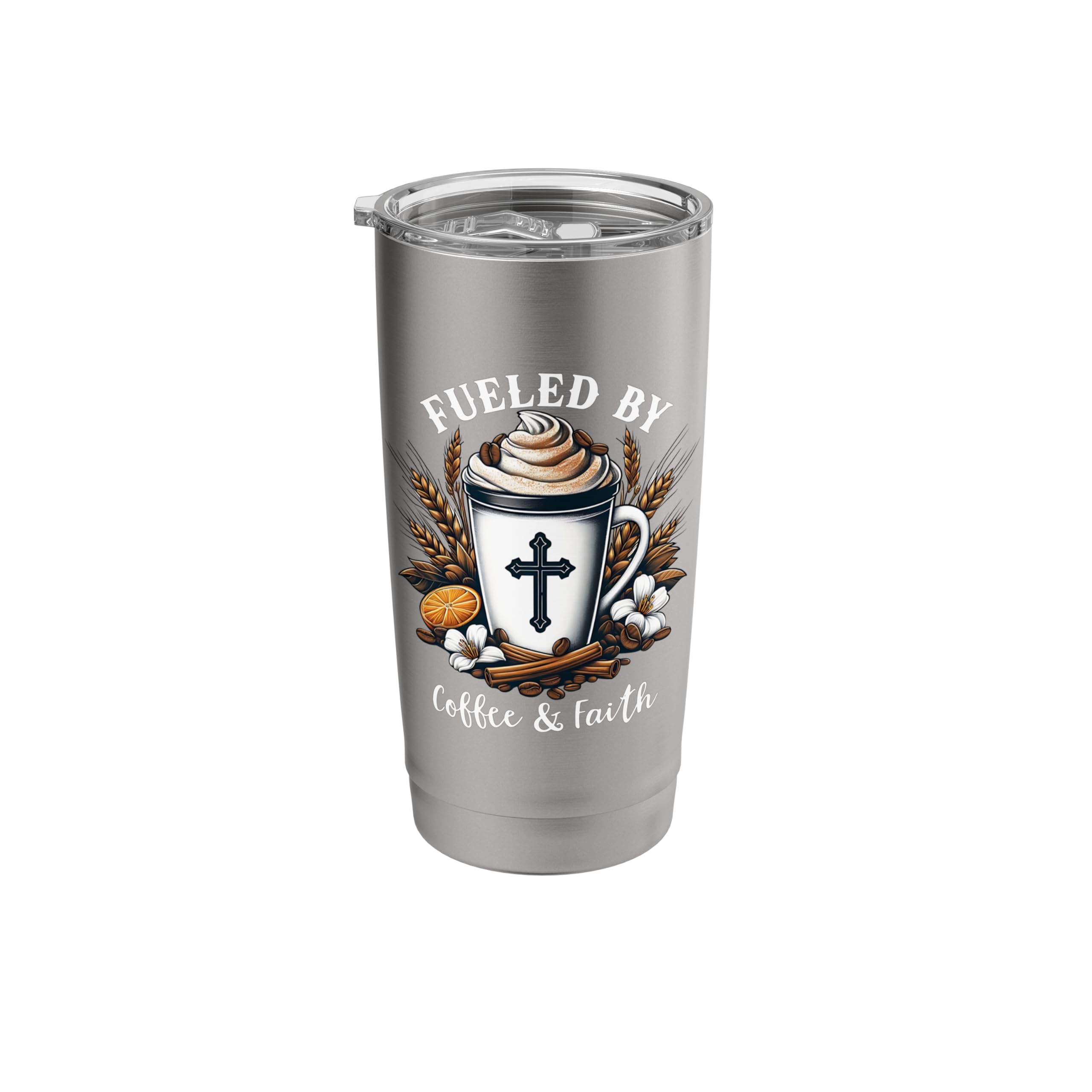 Amazon.com: Fueled By Coffee and Faith Decor,Fueled By Jesus and