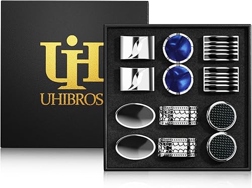 Miniatura 2 de Gemelos para hombres, camisa de esmoquin de acero inoxidable 316L, accesorios únicos de negocios, novio, boda, negro, plata, oro, joyería para hijo,