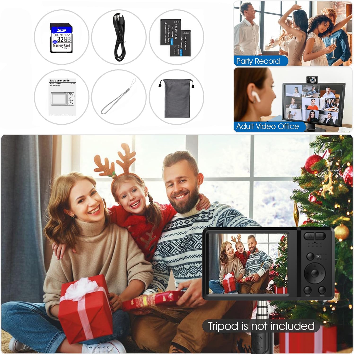 4K Digital Camera,Nolansend 4K 56MP Autofocus Vlogging Camera with 32G Memory Card 20X Digital Zoom,Powerful Cameras for Photography with 2 Batteries for Teens,Kids,Beginners 8 71LeymWGbvL. AC SL1500