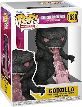 Funko POP! Movies: Godzilla X Kong: The New Empire - Godzilla with Heat-Ray - Godzilla Vs Kong - Collectable Vinyl Figure - Gift Idea - Official Merchandise - for Kids & Adults - Movies Fans