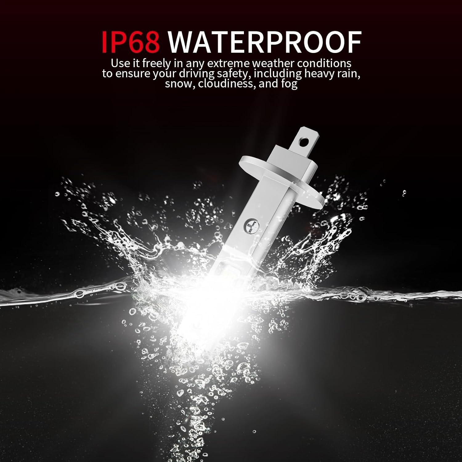 Latest 𝖧𝟣 Bulbs, 90,000LM 1300% Brightness, 6500K White Super Bright, 1:1 Halogen Size, 6500K Cool White, No Adapter Required, Easy Install Non-Polarity Off Road Lights, Pack of 2