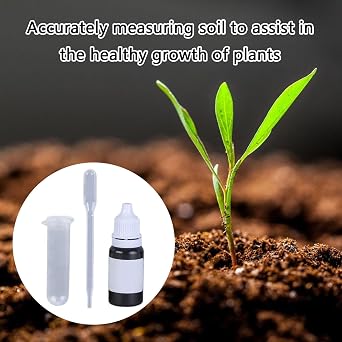 Soil Testing Solution Suitable For Lawns Garden Farm Plant With Easy To Use NPK Analysis Indoor And Outdoor Use Indoor Outdoor Soil Test