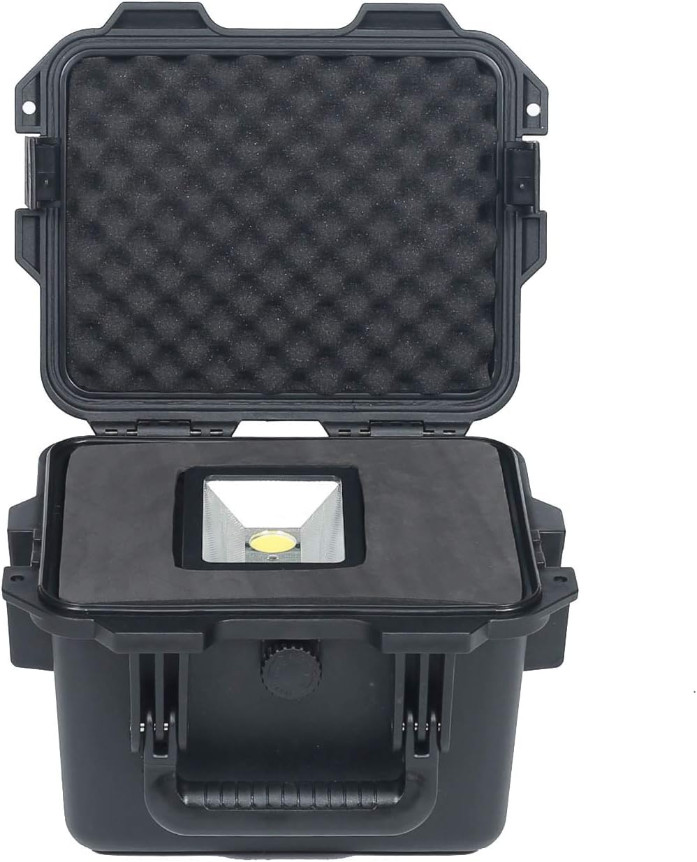 Bolla WR-09 Waterproof Hard Case with Pull Handle and Foam Insert - Black (DIY Customizable Foam)