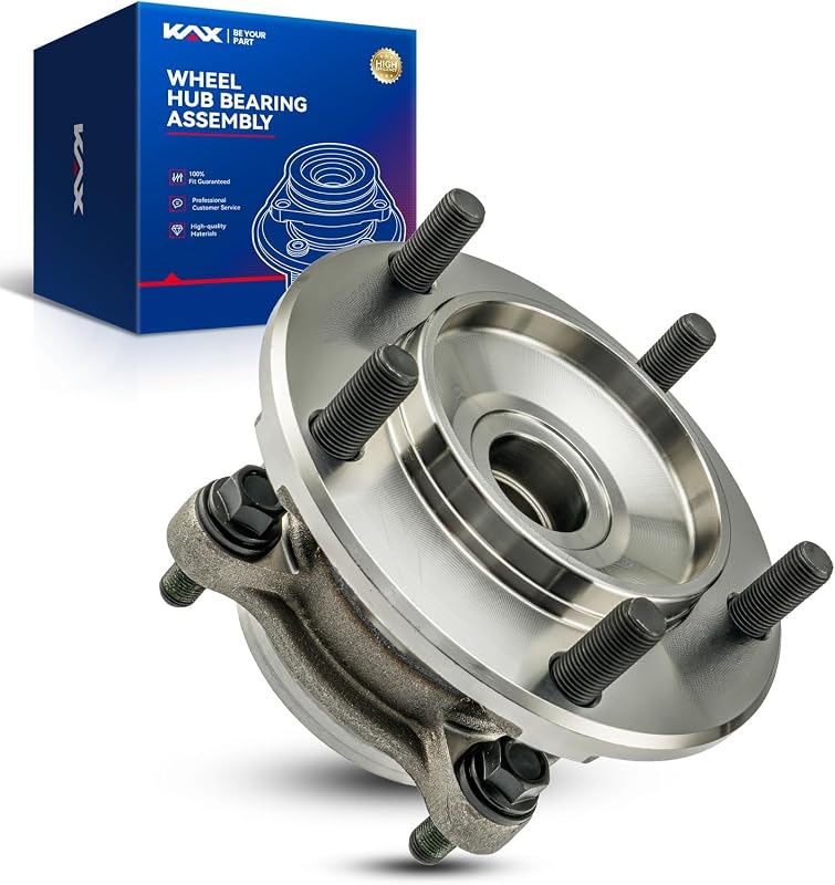 Cubo de roda dianteiro KAX 515204 com rolamento para Toyota Tundra e Sequoia RWD – 1 unidade