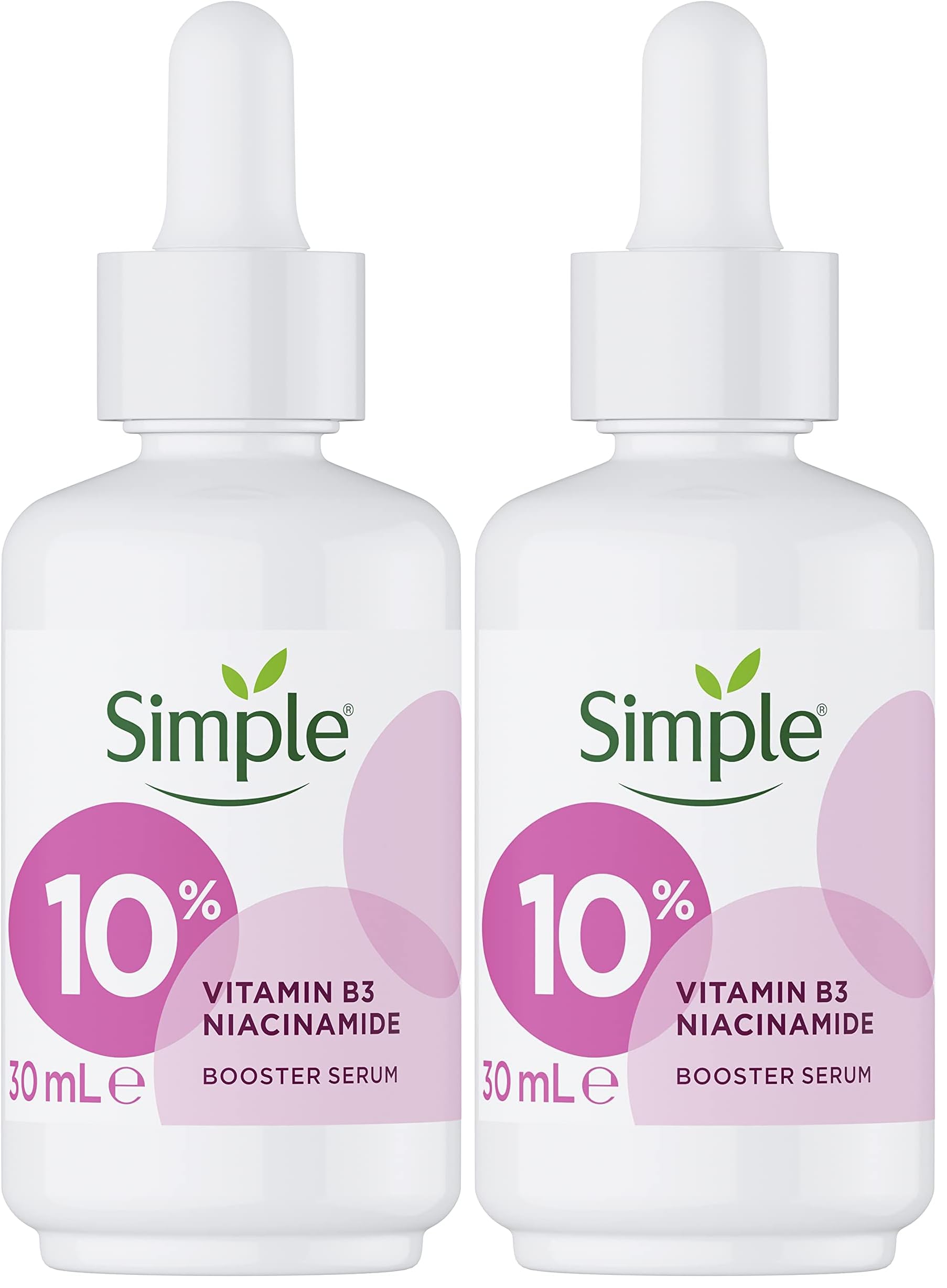 10% Niacinamide (Vitamin B3) Serum Suitable for all skin types for even skin tone and texture 30 ML (Pack of 2)