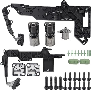 0B5 DL501 7-Speed Transmission Solenoid w/Wire Harness Repair Kit Compatible with Audi A4 A5 A6 A7 Q5 Replace# 0B5398048D 0B5398048C