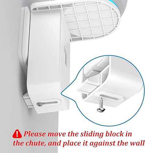 Miniatura 6 de PlusAcc Soporte de pared para Dot 5ª generación y Dot 4ª generación y Google Nest Mini, soporte de salida que ahorra espacio, accesorios para colgar