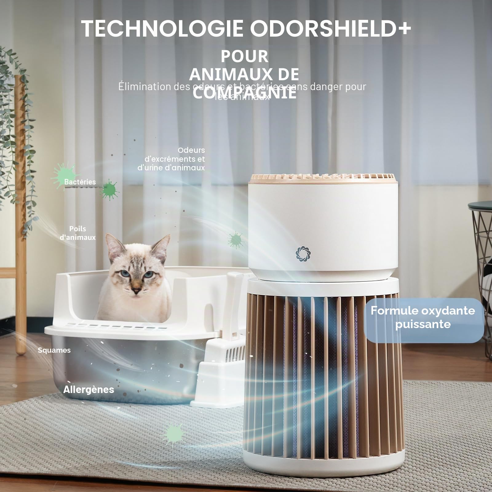 Airthereal AGH400-PET Purificateur d'Air Animaux