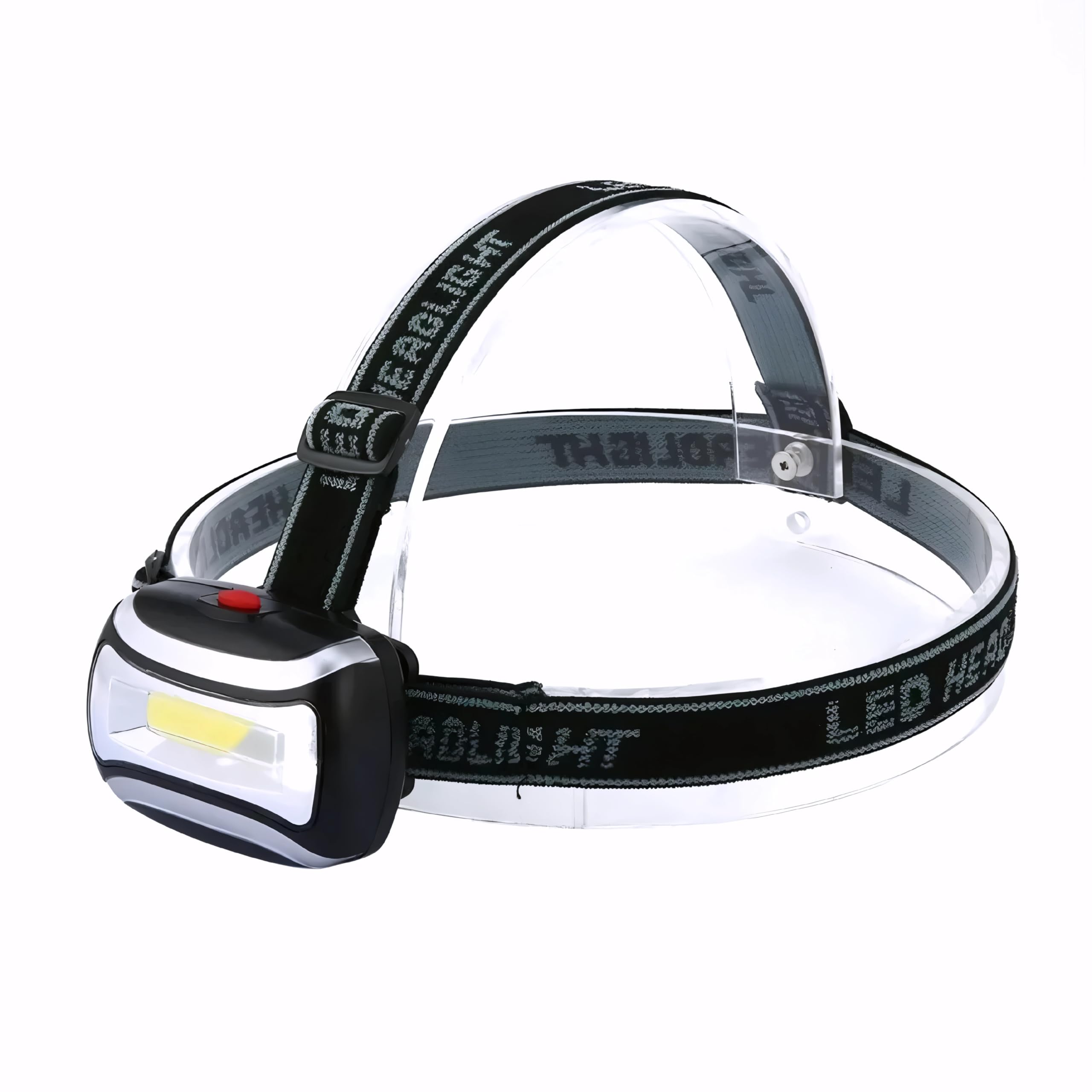 ADAPTOLL 500 Lümen Pilli LED Kafa Feneri – Şarjlı ve Ayarlanabilir Baş Bandı, Güçlü COB LED Kafa Lambası, Eller Serbest Kullanım, Kamp, Balıkçılık, Avcılık, Yürüyüş, Tamir vb Aktiviteler Kafa Işığı