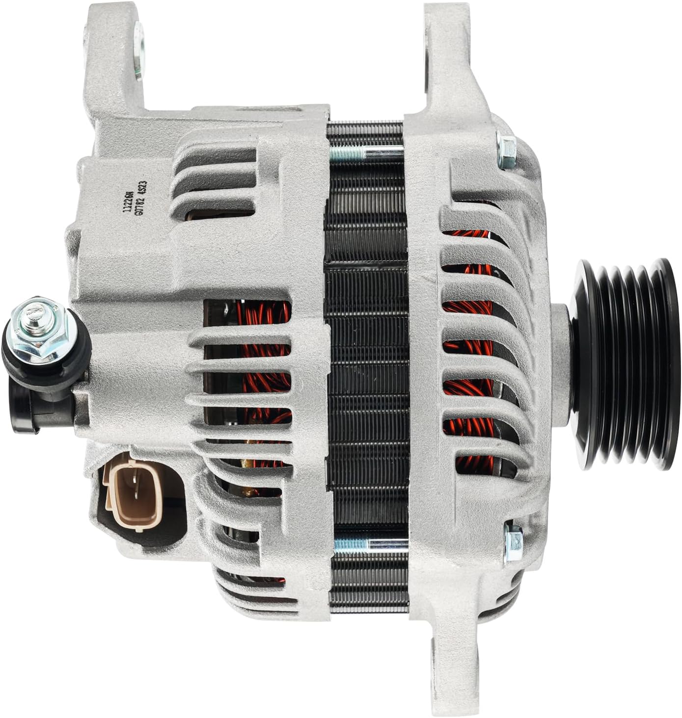 PHILTOP Alternator Compatible with 2006-2010 Impreza Turbocharged, 2005 Legacy Turbocharged; Outback Turbocharged Replacement 11226N 110A