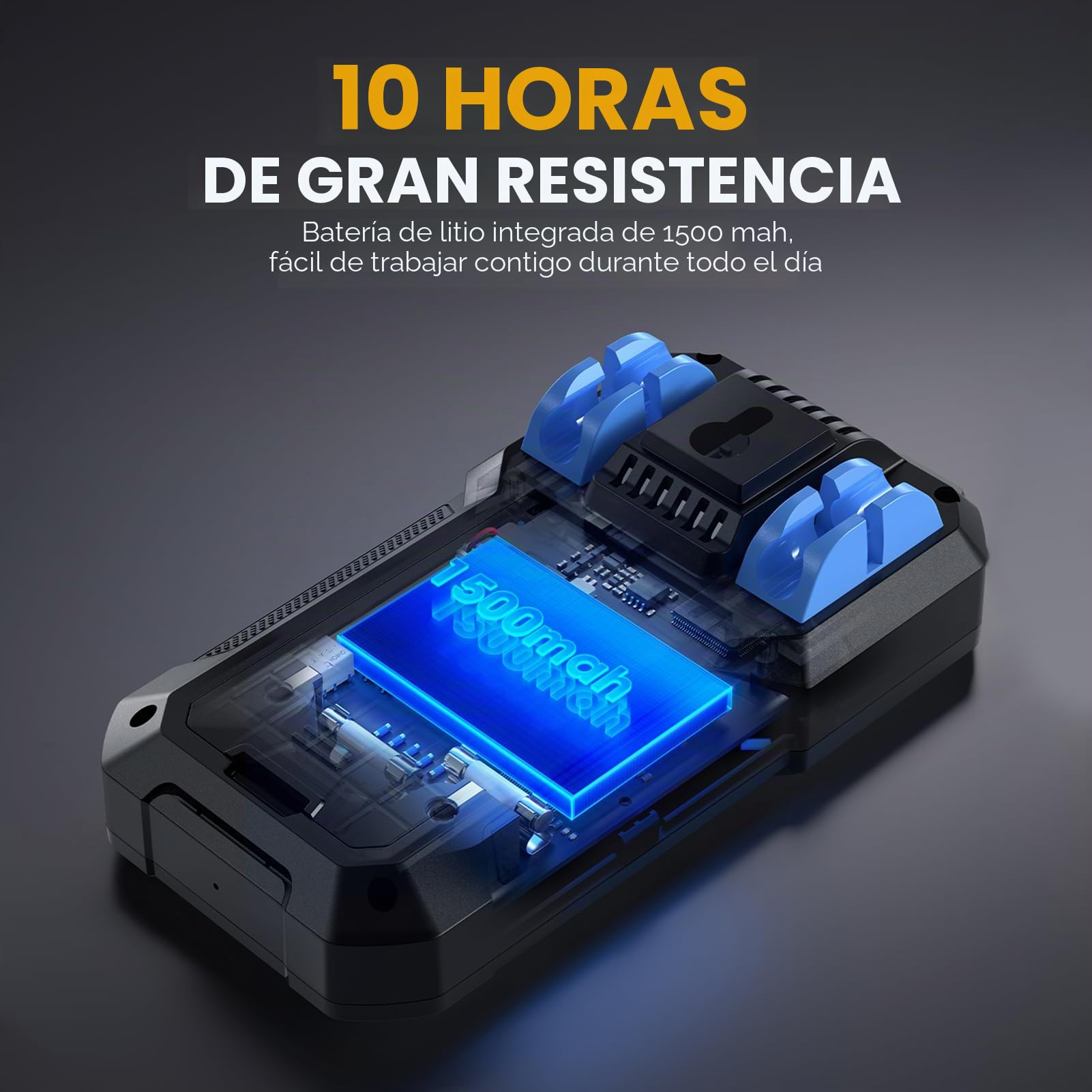 Multímetro DMT-99 comprobador de voltaje 2,4 pulgadas pantalla TFT HD detección automática 10000 recuentos