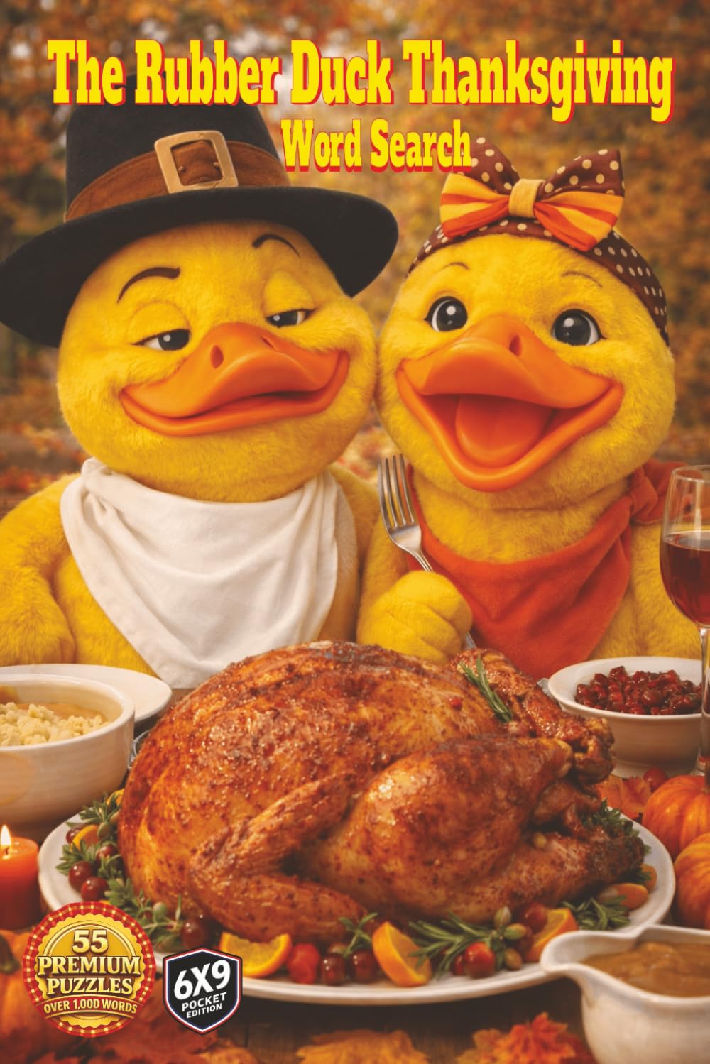 The Rubber Duck Thanksgiving Word Search: Experience the Magic of Thanksgiving Week from Cooking to Black Friday Deals in 55 Harvest Puzzles of Food, Gratitude, and Tradition over 1,000 words