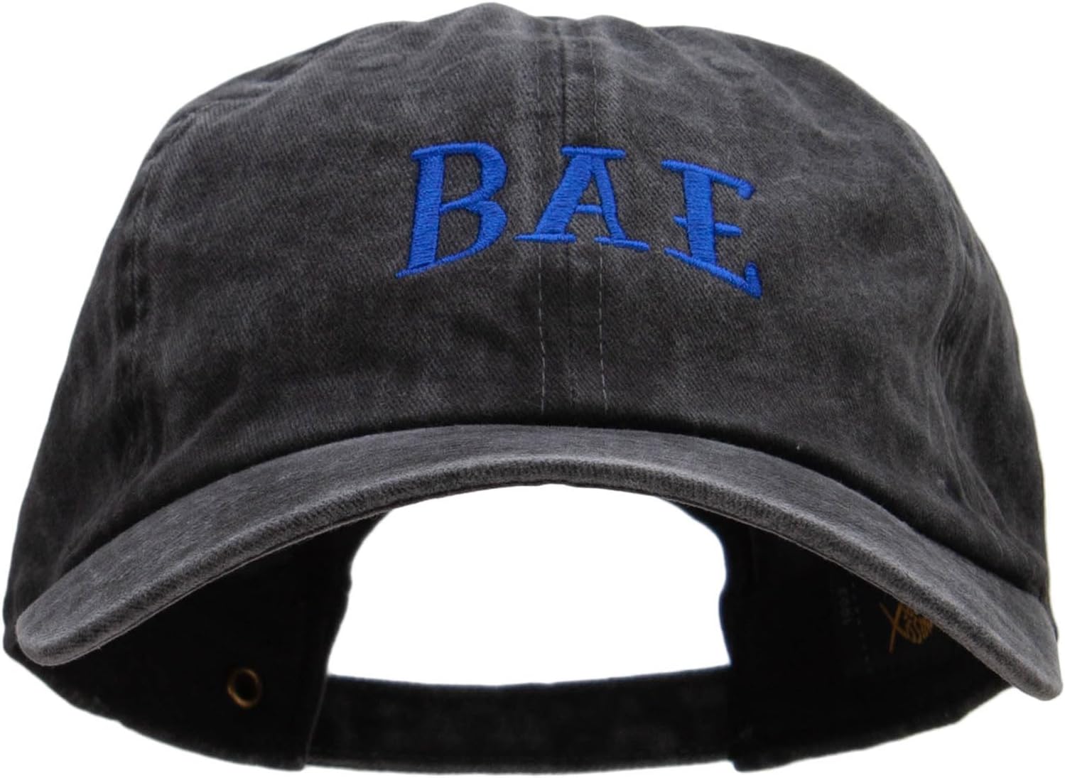 e4Hats.com BAE Embroidered Unstructured Pigment Dyed Cotton Cap