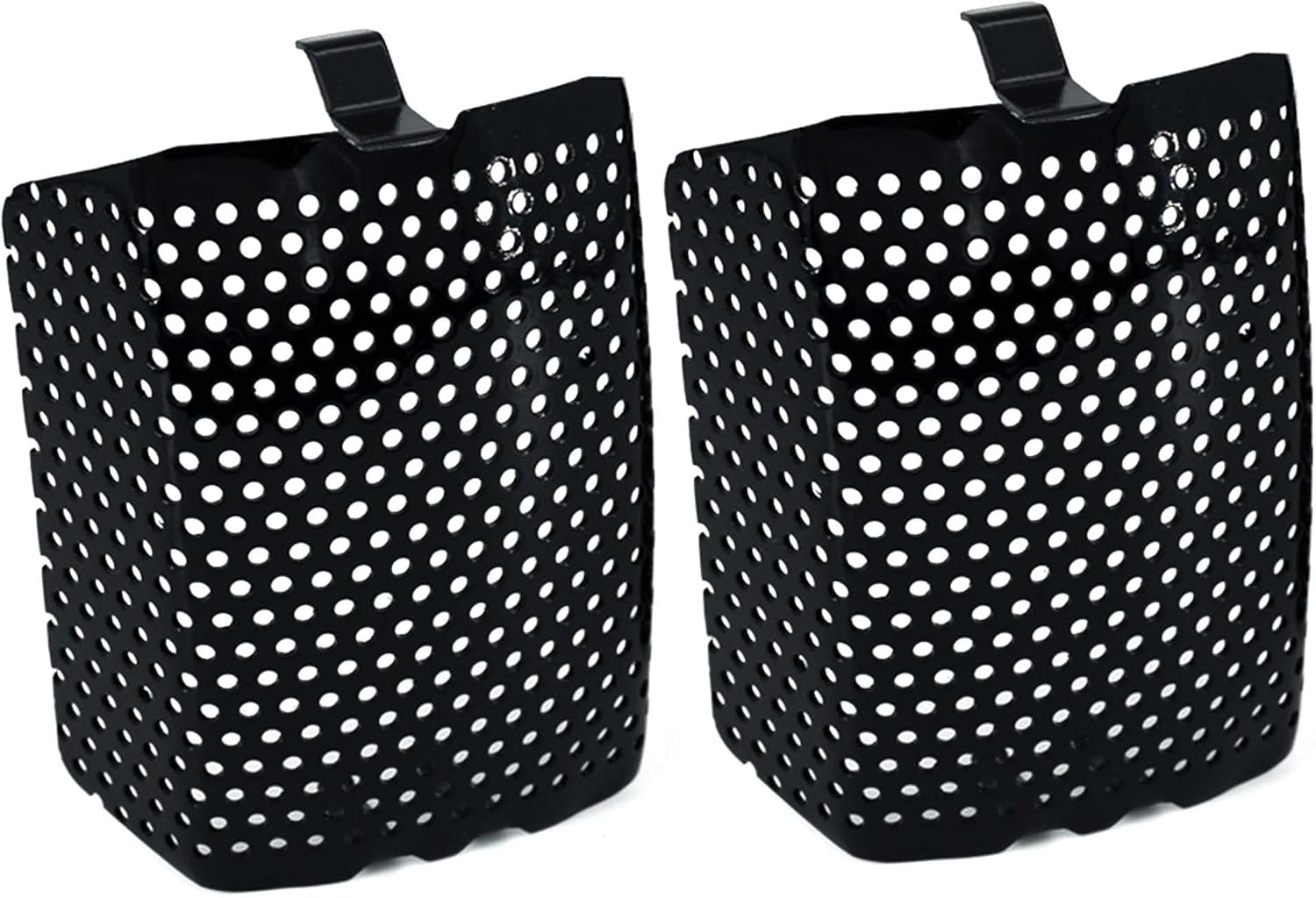 Motorcycle 1 Pair Front Brake Caliper Screen for Harley Touring, Road King, Electra Street Glide FLHT, FLHX & V-Road Models (Black)