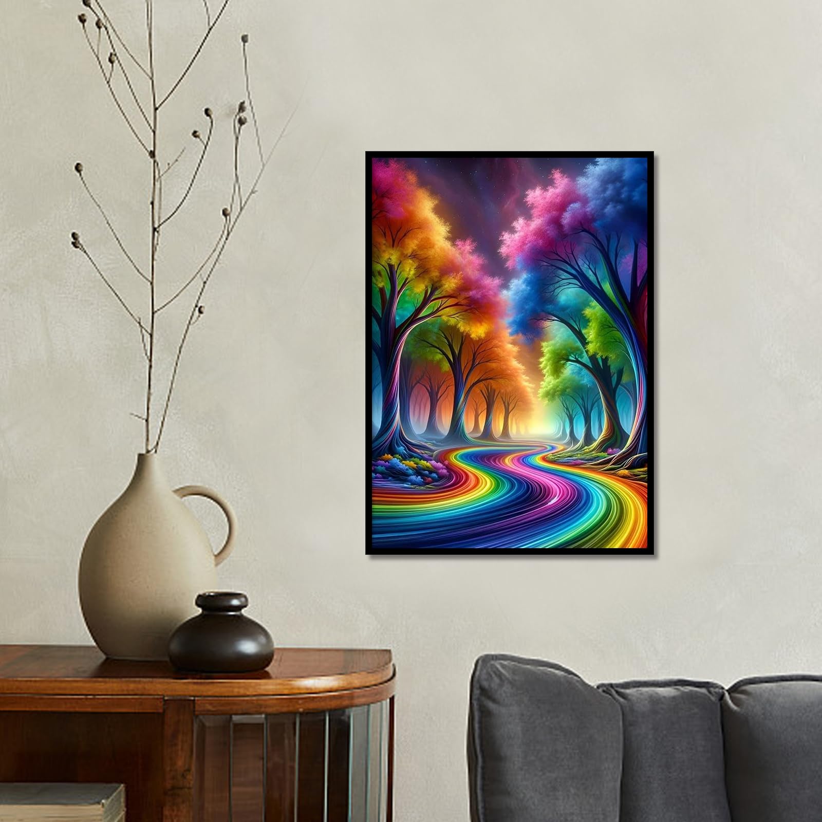 Diamond Art Kits for Adults - Rainbow Path -5 Diamond Art Kits for Adults - Rainbow Path -5