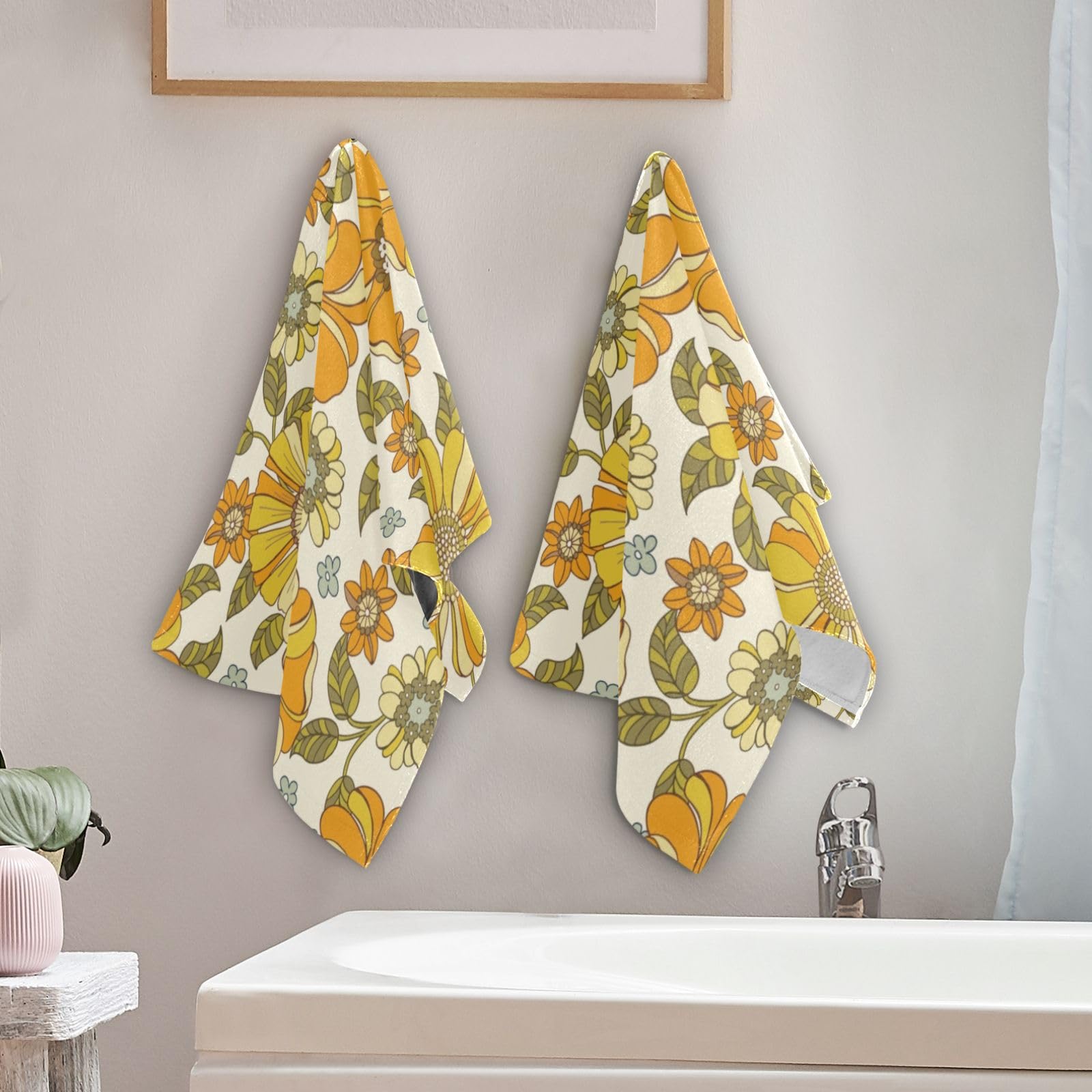 古着 ビンテージ 70s USA 花柄 インテリア レトロ ハンカチ タオル 古着 ビンテージ 70s USA 花柄 インテリア レトロ ハンカチ タオル