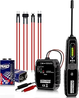 VSTM Wire Tracer Automotive Electrical Open & Short Finder, Circuit Breaker Finder, Circuit Tester, Fault Probe Cable Tracker, DC 6-42V Electrical Circuit Diagnostic Tool