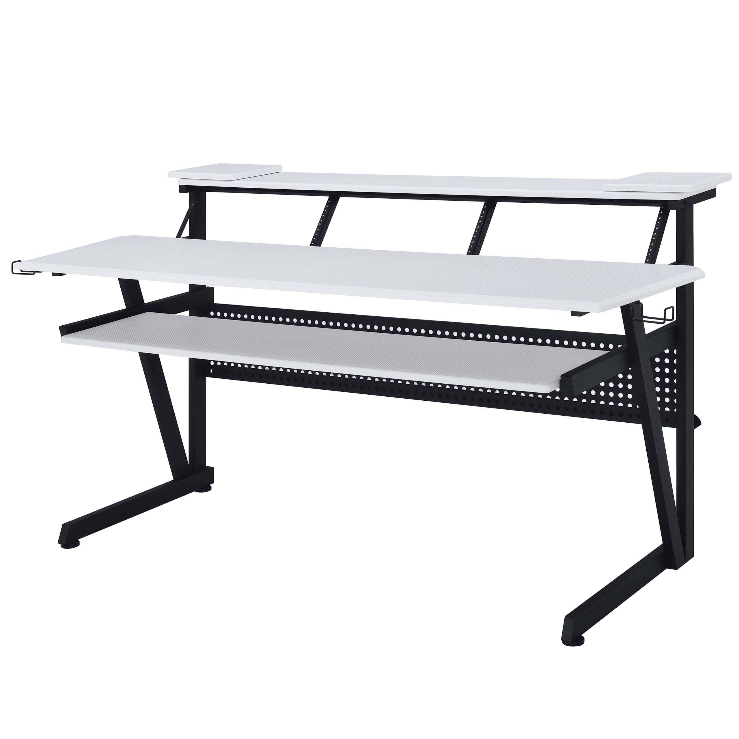 Amazon.com: Acme Saida MDF Wood and Metal Rectangular Music Desk