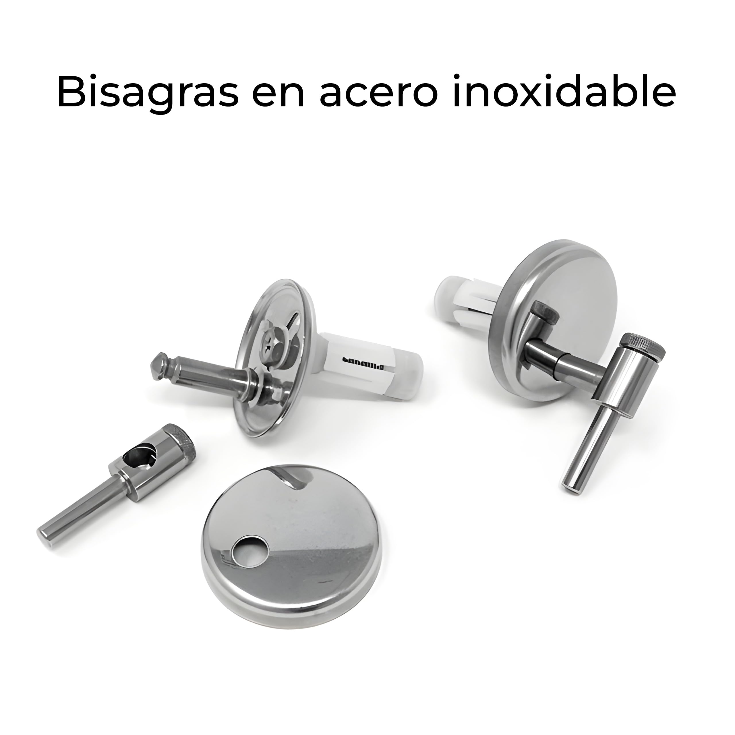 Tapa compatible con WC BELLAVISTA STYLO Blanca. Encaje Perfecto. Fácil Montaje. Bisagra de Acero Inox. Resistente y anti-bacterias. Acabado liso y Brillante. Caída Libre. Fabricada en España