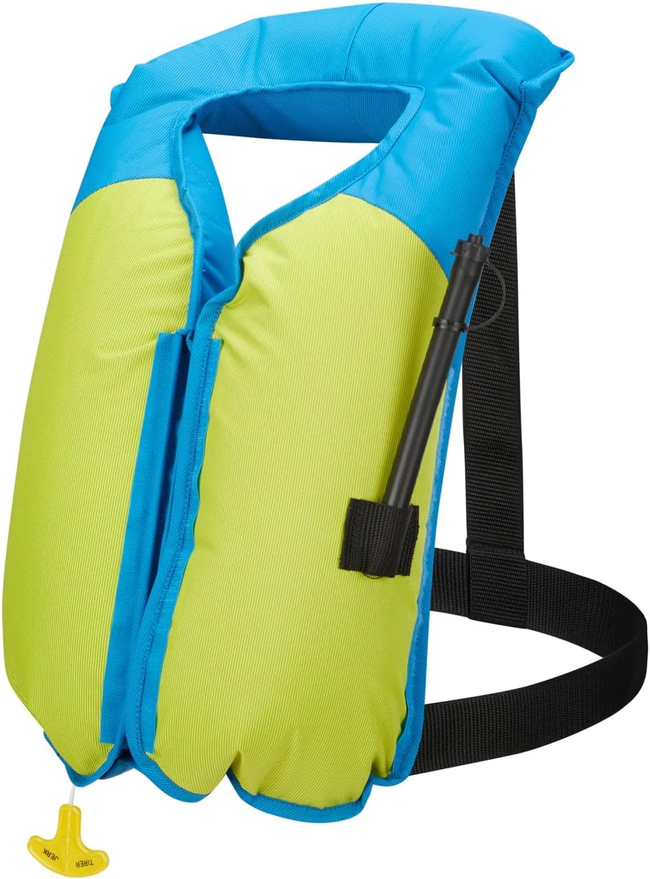 MIT 70 Manual Inflatable PFD - Azure Blue