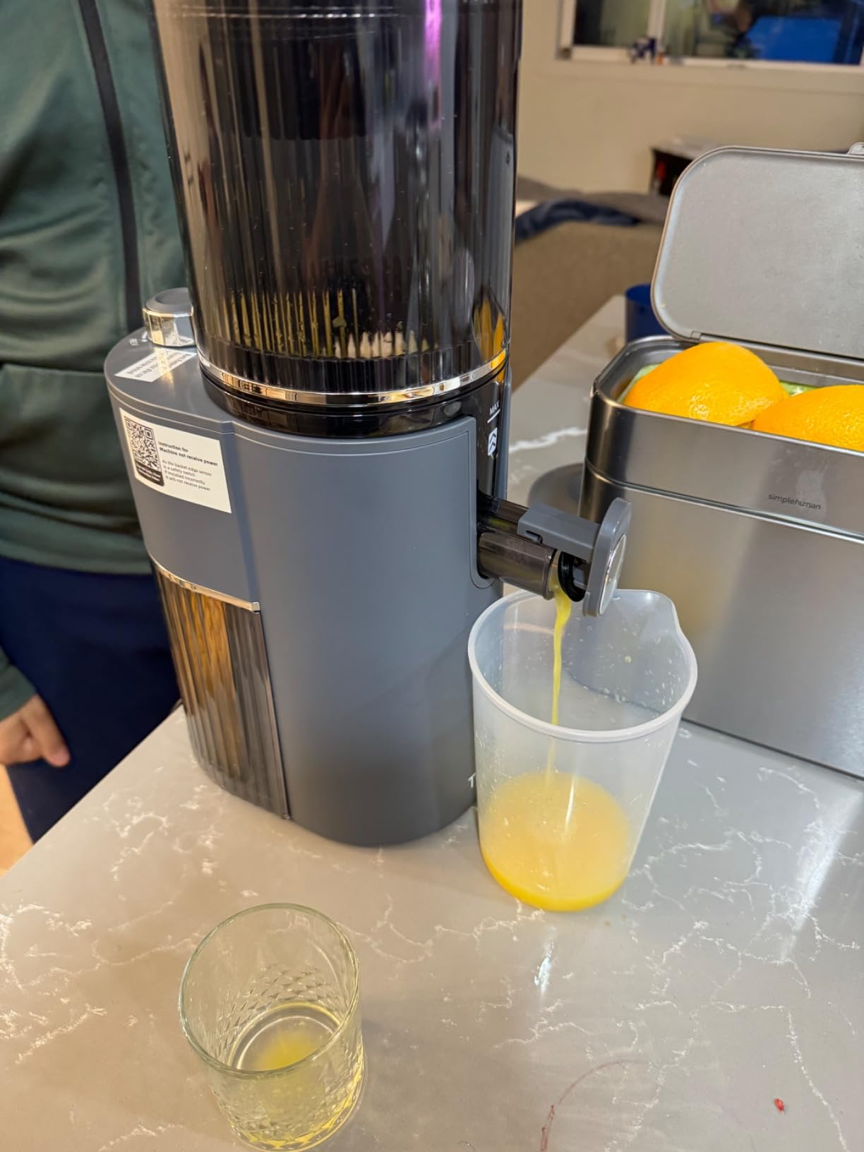 38/mo Finance Masticating Juicer, Master Cold Press Juicer with