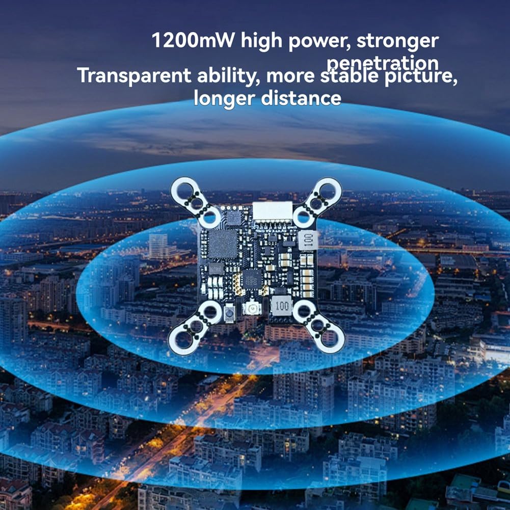 Per Baby Ape/PRO/V2 Quadcopter 1.2W 40CH 5.8G FPV Video Trasmettitore VTX 7-33V per Drone A Lungo Raggio