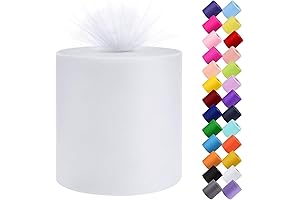 Glimmering Tulle Fabric Roll: An Ethereal Canvas for Creative Explorations