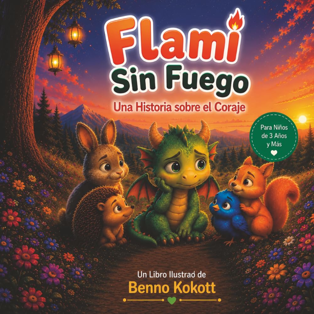 Flami sin Fuego: La aventura de un pequeño dragón (FLAMI – Historias en Español)