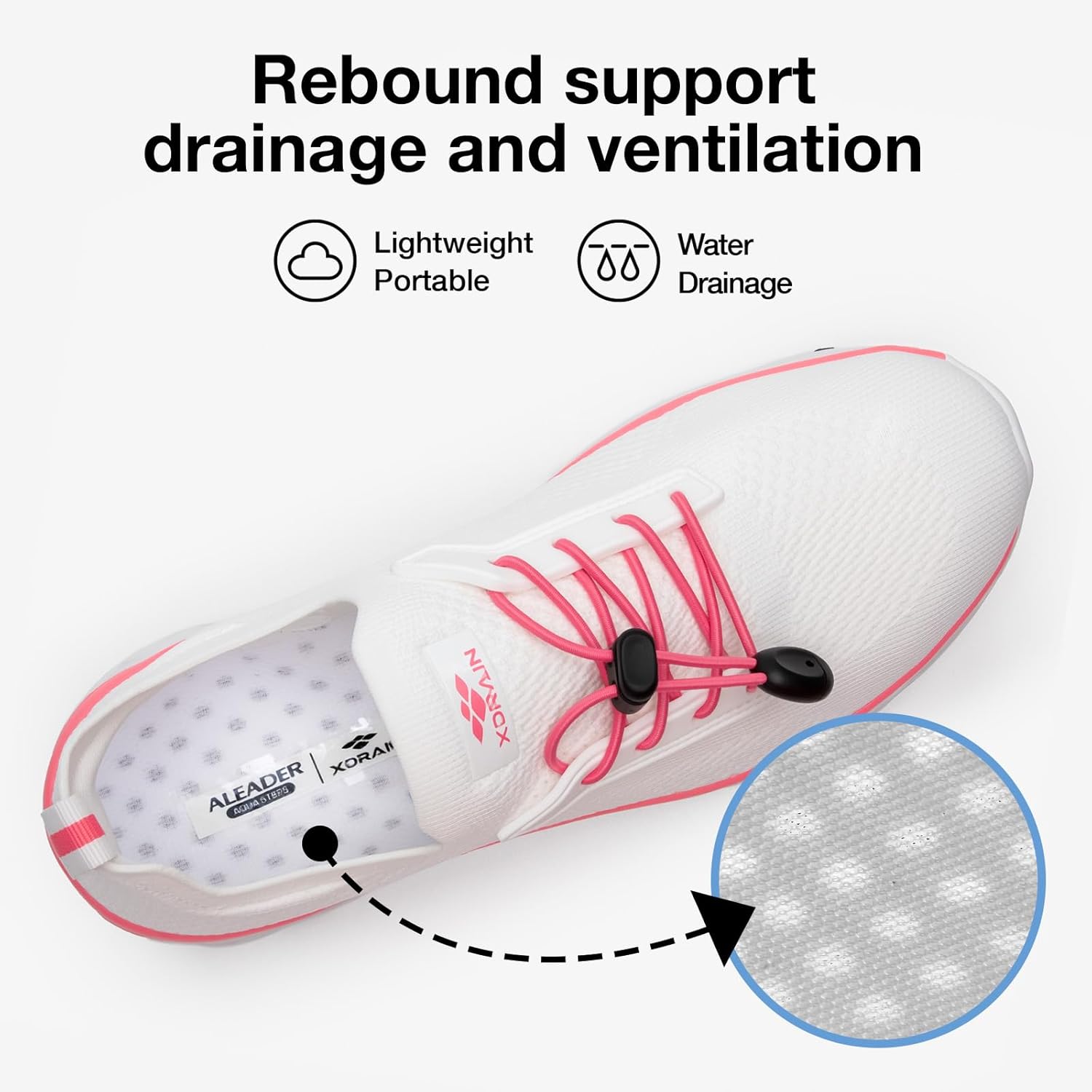 Women’s Quick-Dry Water Shoes with Arch Support, Non-Slip Swim Shoes for Pool, Beach, Aqua Shoes for Water Sports & Outdoor Water Activities