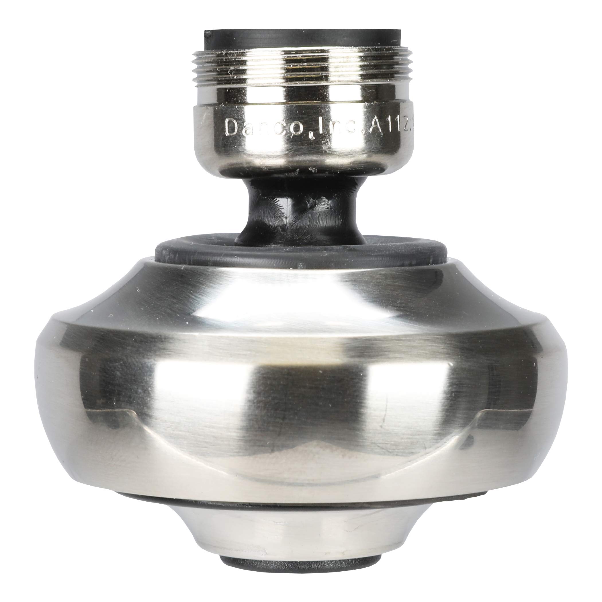 Danco 10502 Sprayrator, 120 V, Brushed Nickel, Dual Thread Premium Swivel Water-Saving