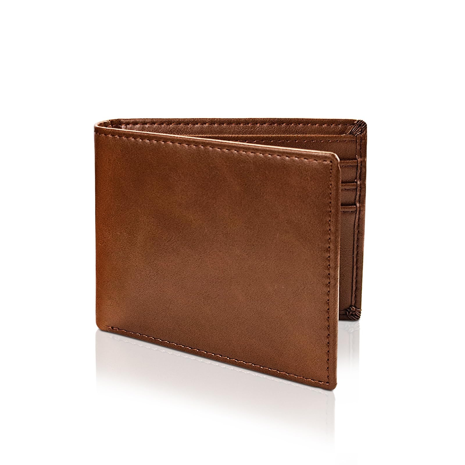 WisePoint Bifold Wallets for Men, RFID Blocking Wallet Thin Wallets for Men Minimalist Wallet, Lightweight Men's Wallet Mens Slim Wallet for Work,